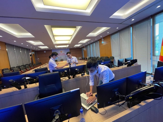 VNPT triển khai hạ tầng phục vụ Kỳ họp thứ nhất, Quốc hội khoá XV